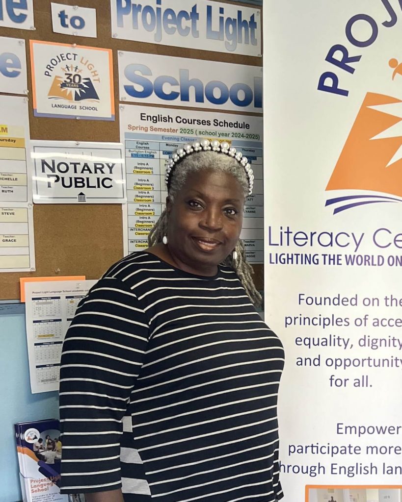 Marva - volunteer teacher