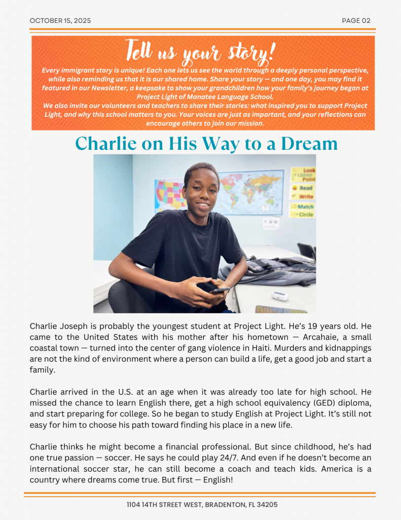 Newsletter - October 15, p2