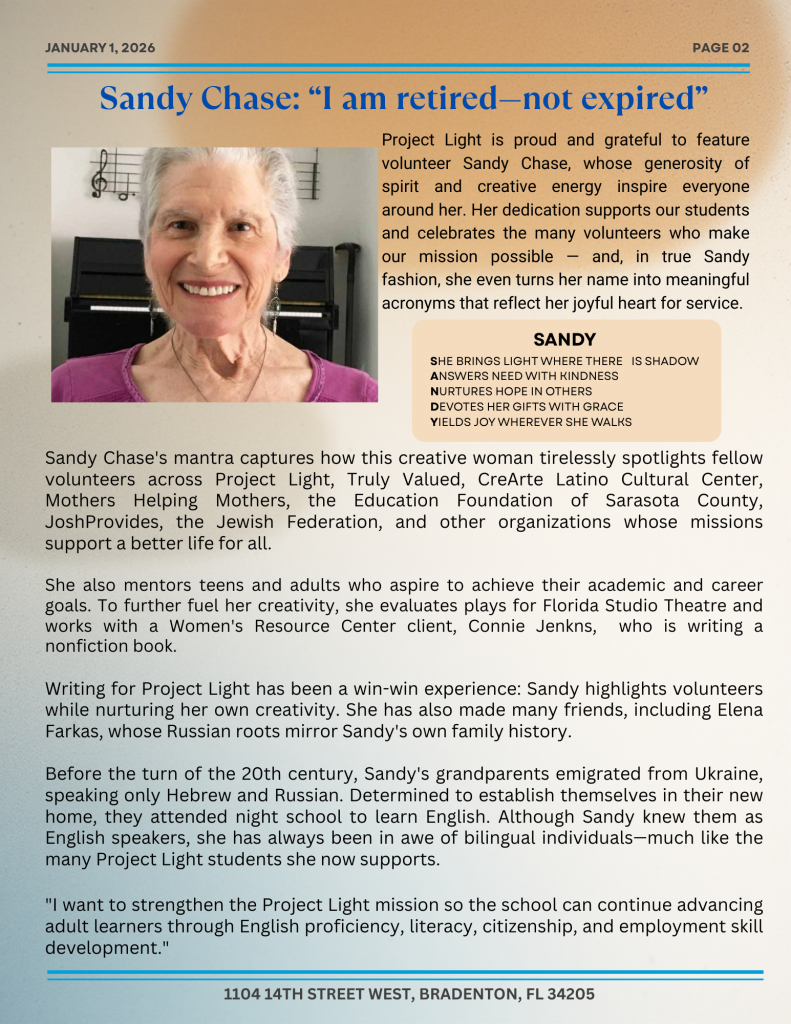 January 1, 2026 Newsletter, page 2