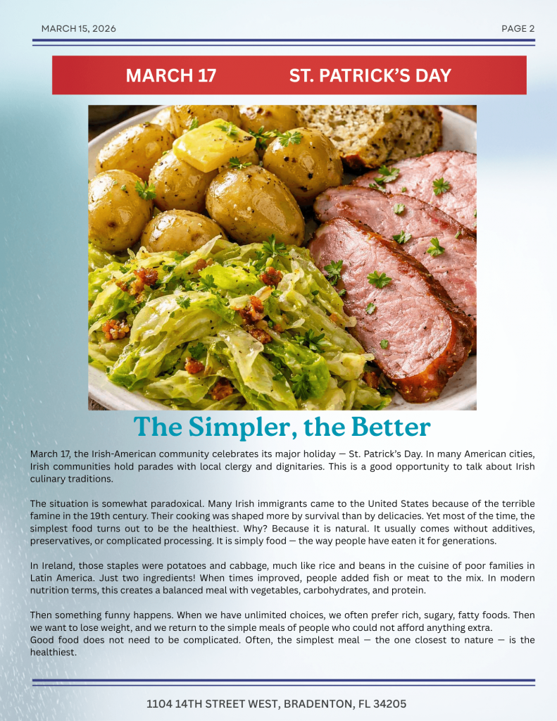 March 15, 2026 Newsletter, page 2