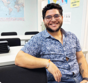 Lalo- teacher-volunteer