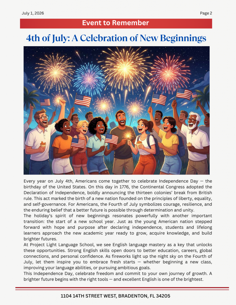 July 1, 2026 Newsletter, page 2