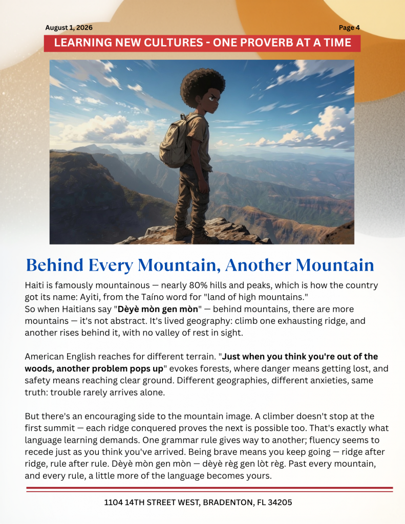August 1, 2026 Newsletter, page 4