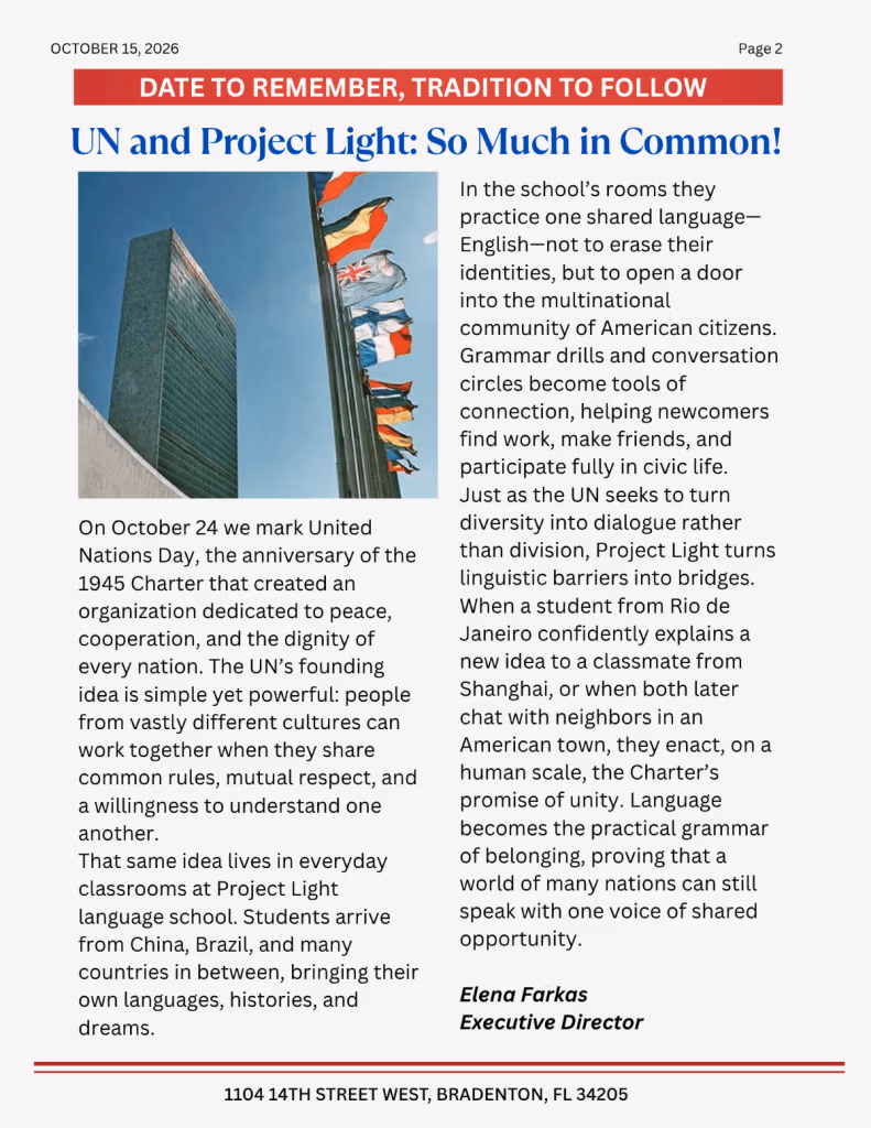 October 15 2026 Newsletter page 2