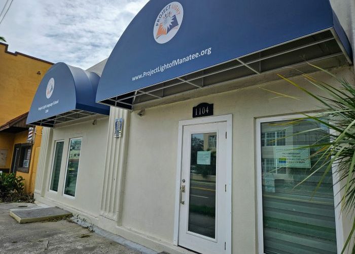 The new facade
